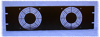 19" Fan Grill Panel